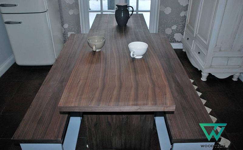 Bàn ăn gỗ óc chó